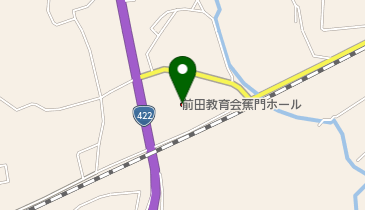 (財)前田教育会蕉門ホールの地図画像