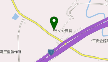 きくや葬祭の地図画像