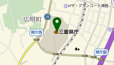 百五銀行県庁支店の地図画像