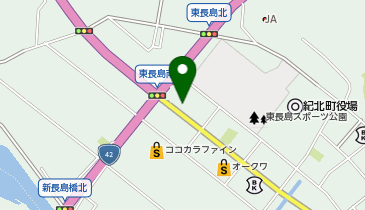 三十三銀行長島支店の地図画像