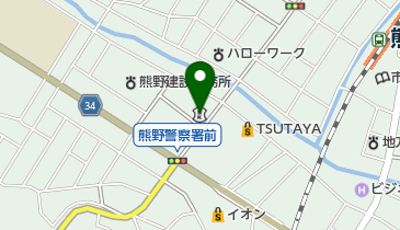 新宮信用金庫熊野支店の地図画像