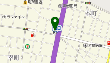 津信用金庫橋南支店の地図画像