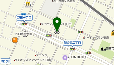 北伊勢上野信用金庫松本支店の地図画像