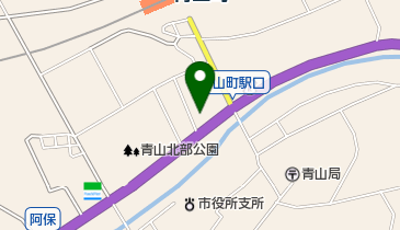 JAいがふるさと青山支店の地図画像