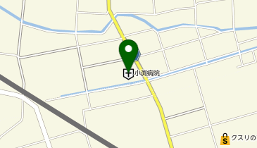 小渕病院の地図画像