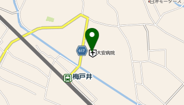 大安病院の地図画像