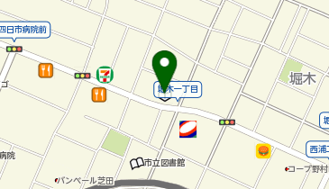 医療法人徳洲会四日市徳洲会病院の地図画像
