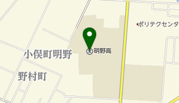 三重県立明野高校の地図画像
