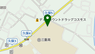 私立三重中学校の地図画像