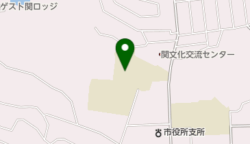亀山市立関中学校の地図画像