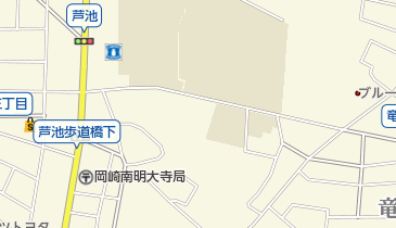 津市立南郊中学校の地図画像