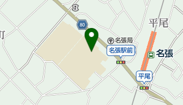 名張市立名張中学校の地図画像