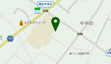 松阪市立鎌田中学校の地図画像