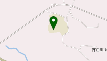 亀山市立白川小学校の地図画像