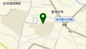 津市立芸濃小学校の地図画像