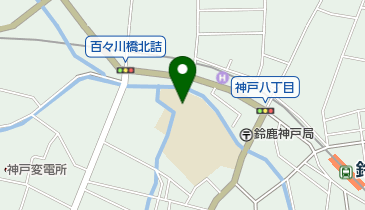 鈴鹿市立神戸小学校の地図画像