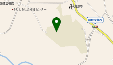 いなべ市立藤原小学校の地図画像