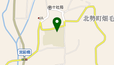 いなべ市立十社小学校の地図画像