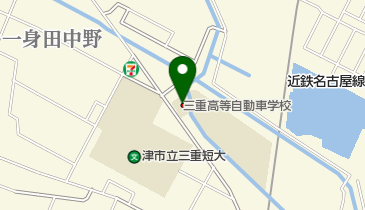 三重高等自動車学校の地図画像