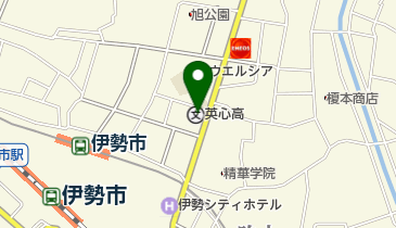 英心専門学校の地図画像