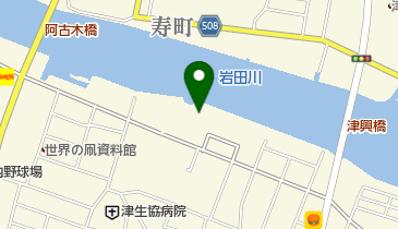 橋南保育園の地図画像