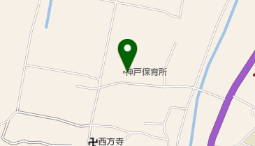 神戸保育所の地図画像