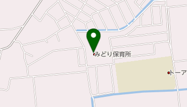 明和町立みどりこども園の地図画像