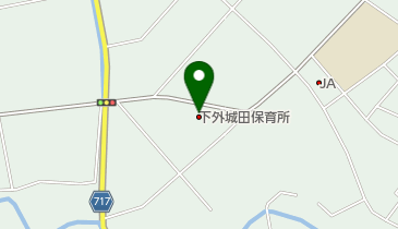 玉城町立認定こども園下外城田保育所の地図画像