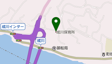 成川保育所の地図画像