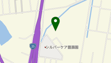 第二はなこま保育園の地図画像