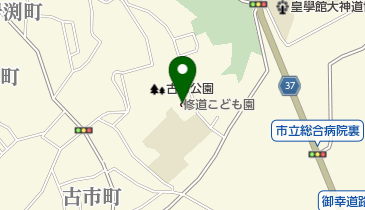 修道こども園の地図画像