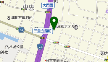 つまちなか保育園の地図画像