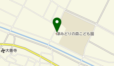 津市立津みどりの森こども園の地図画像