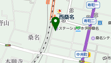 eisu高校部桑名駅前校の地図画像