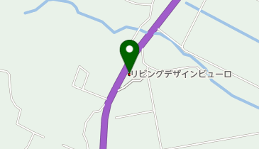 リビングデザインビューロ住宅展示場の地図画像