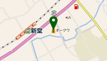 オークワ伊賀新堂店の地図画像