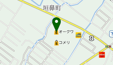 オークワ松阪下村店の地図画像