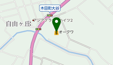 オークワ鈴鹿木田店の地図画像