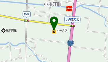オークワ三雲店の地図画像