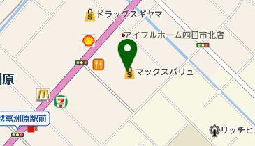 マックスバリュサンリバー店の地図画像