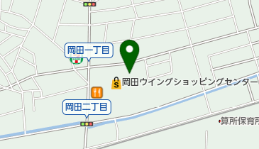 マックスバリュ岡田店の地図画像