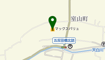 マックスバリュ笹川店の地図画像