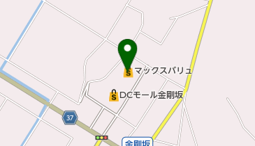 マックスバリュ金剛坂店の地図画像