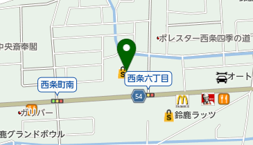 マックスバリュ鈴鹿中央店の地図画像