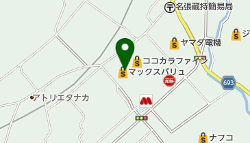 マックスバリュ名張店の地図画像