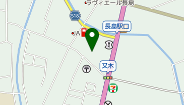 エーコープ長島店の地図画像