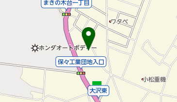 F☆MART小牧店の地図画像