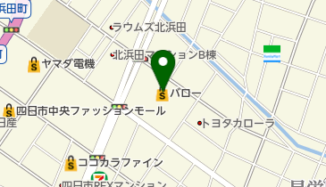 バロー北浜田店の地図画像