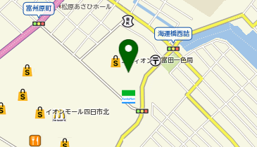 ロピア四日市北店の地図画像