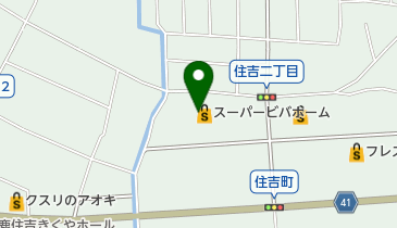 スーパービバホーム鈴鹿店の地図画像